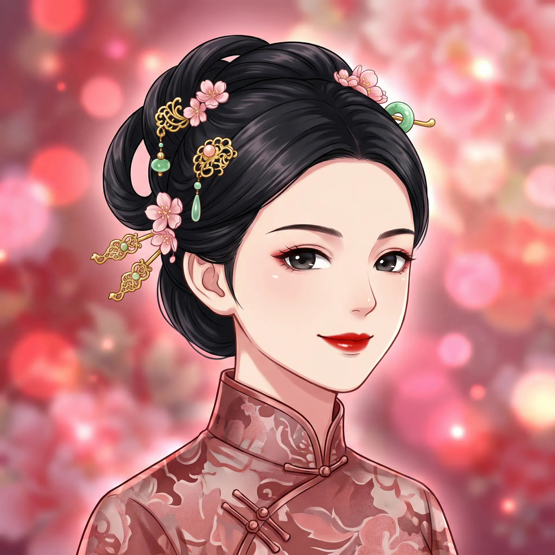 桃花仙子 - 旋风管家漫画 人气女神